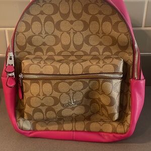 Small coach backpack